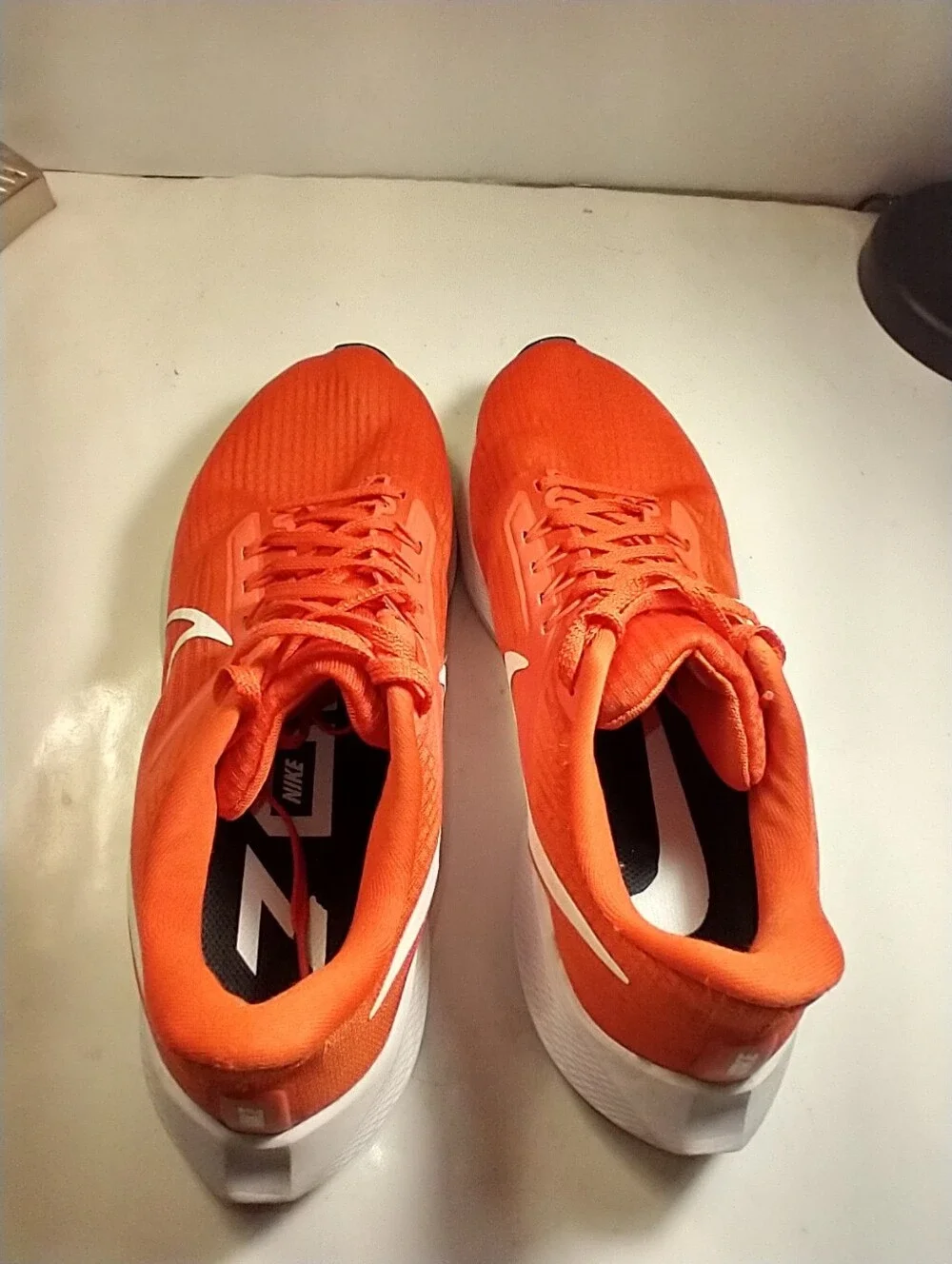 Nike Air Zoom Pegasus 39 Orange Athletic Running Shoes Women's sz 11.